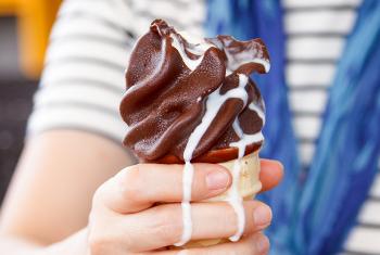 Ice Cream That Does Not Melt (Immediately)? Sweet!
