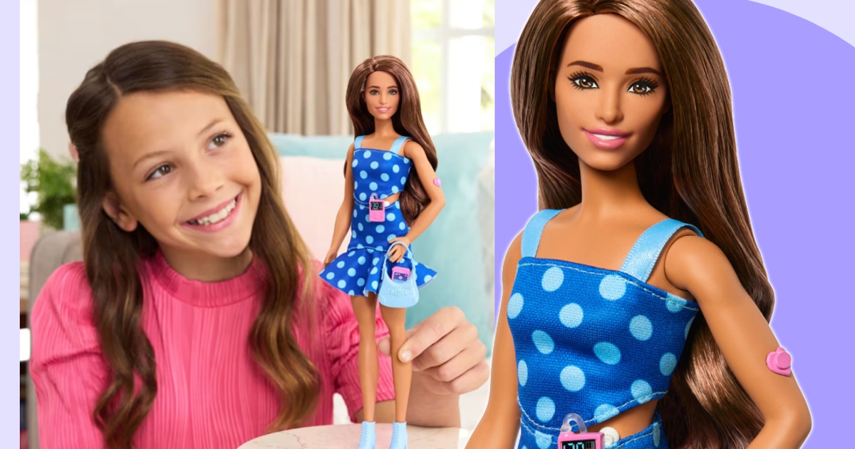 Barbie's New Doll Shines A Light On Type 1 Diabetes