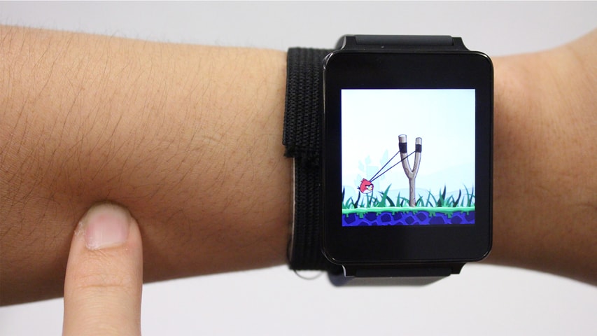 SkinTrack Technology Transforms Your Arm Into A Smartwatch Touchpad