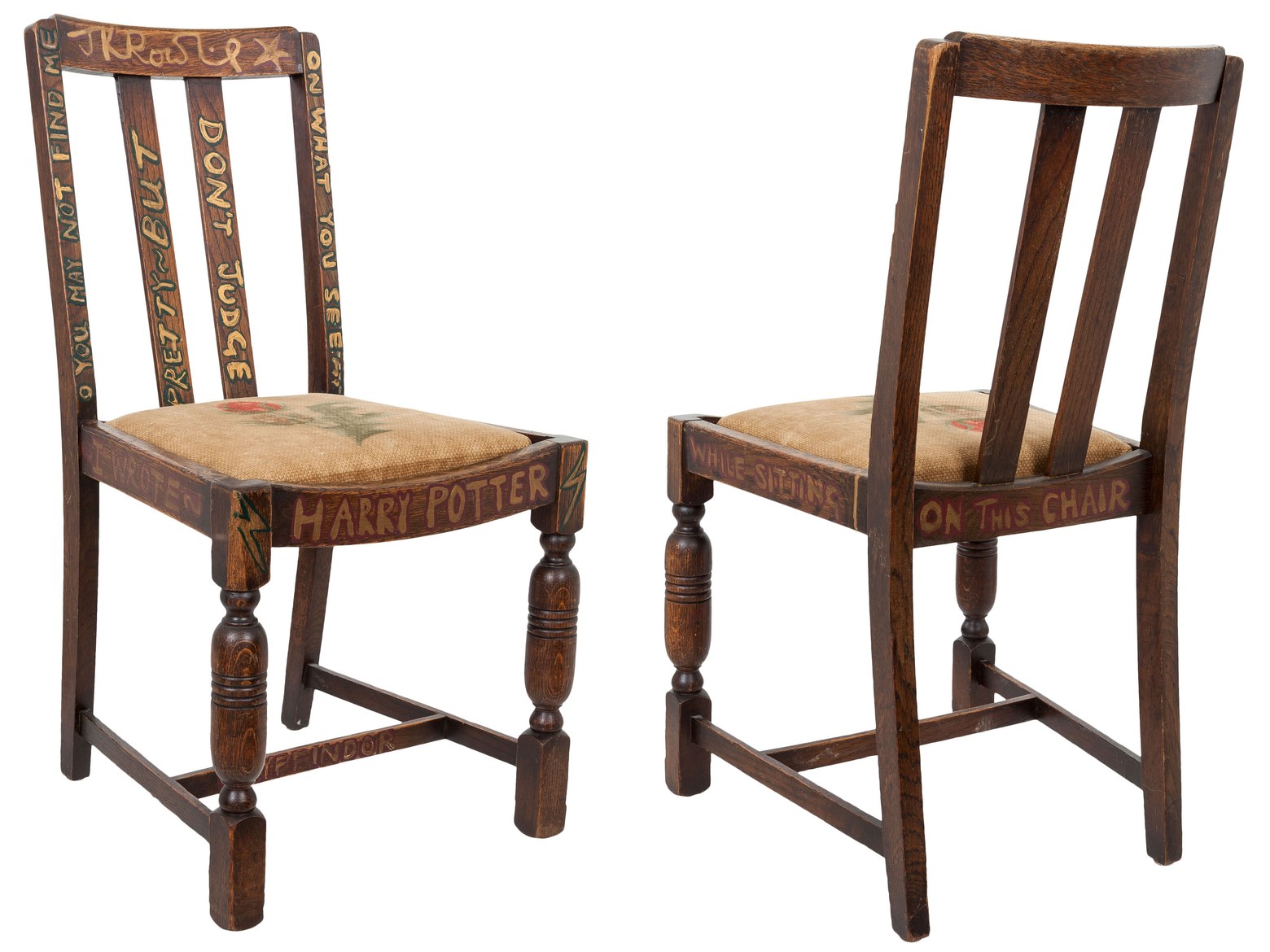 Anonymous Harry Potter Fan Pays An Astounding $394,000 For J.K. Rowling's Chair