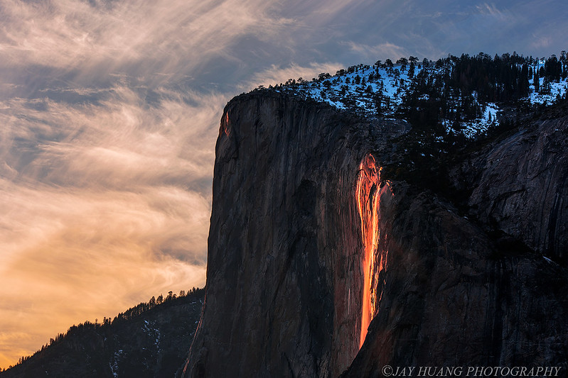 Yosemite National Park Waterfall Transforms Into A Mesmerizing "Firefall" Every February