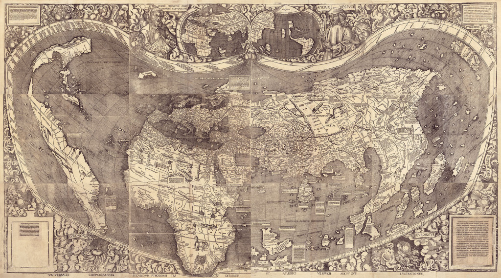 First Map To Name America Accurately, Now On Display