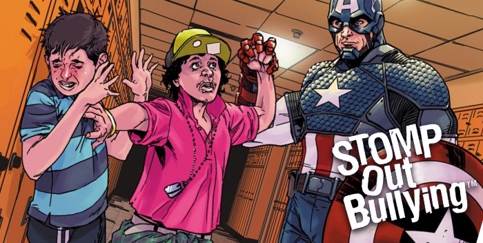 Marvel Superheroes Come Together To Help "Stomp Out Bullying"