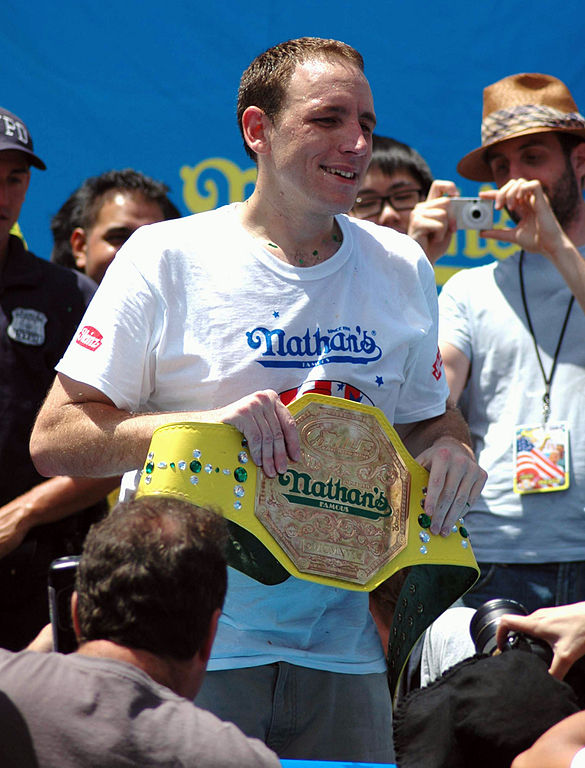 Joey Chestnut Wins Fifth Consecutive Hot Dog Eating Contest