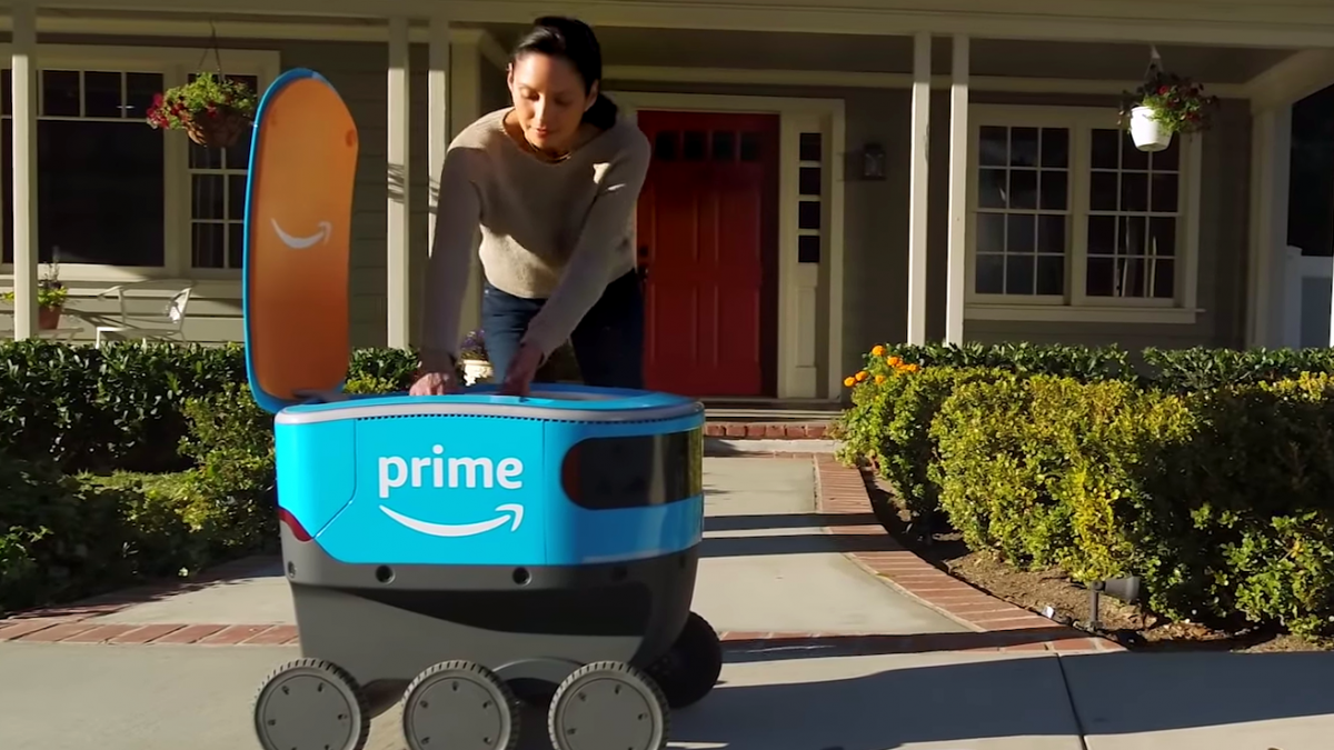 Amazon's Delivery Robots May Soon Be Knocking At Your Door