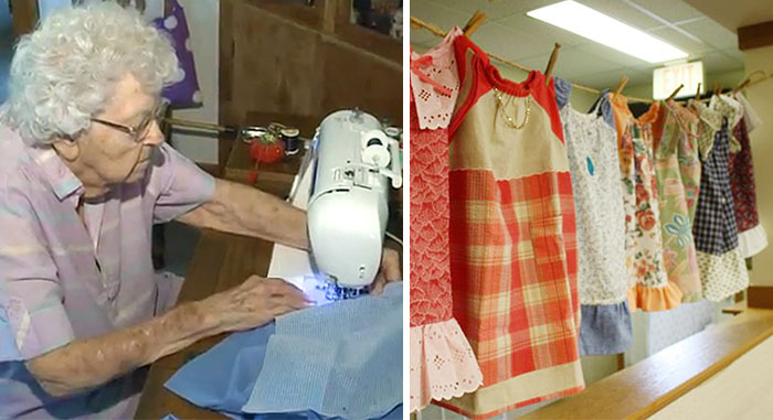Why 99-Year-Old Lillian Weber Sews A Dress A Day