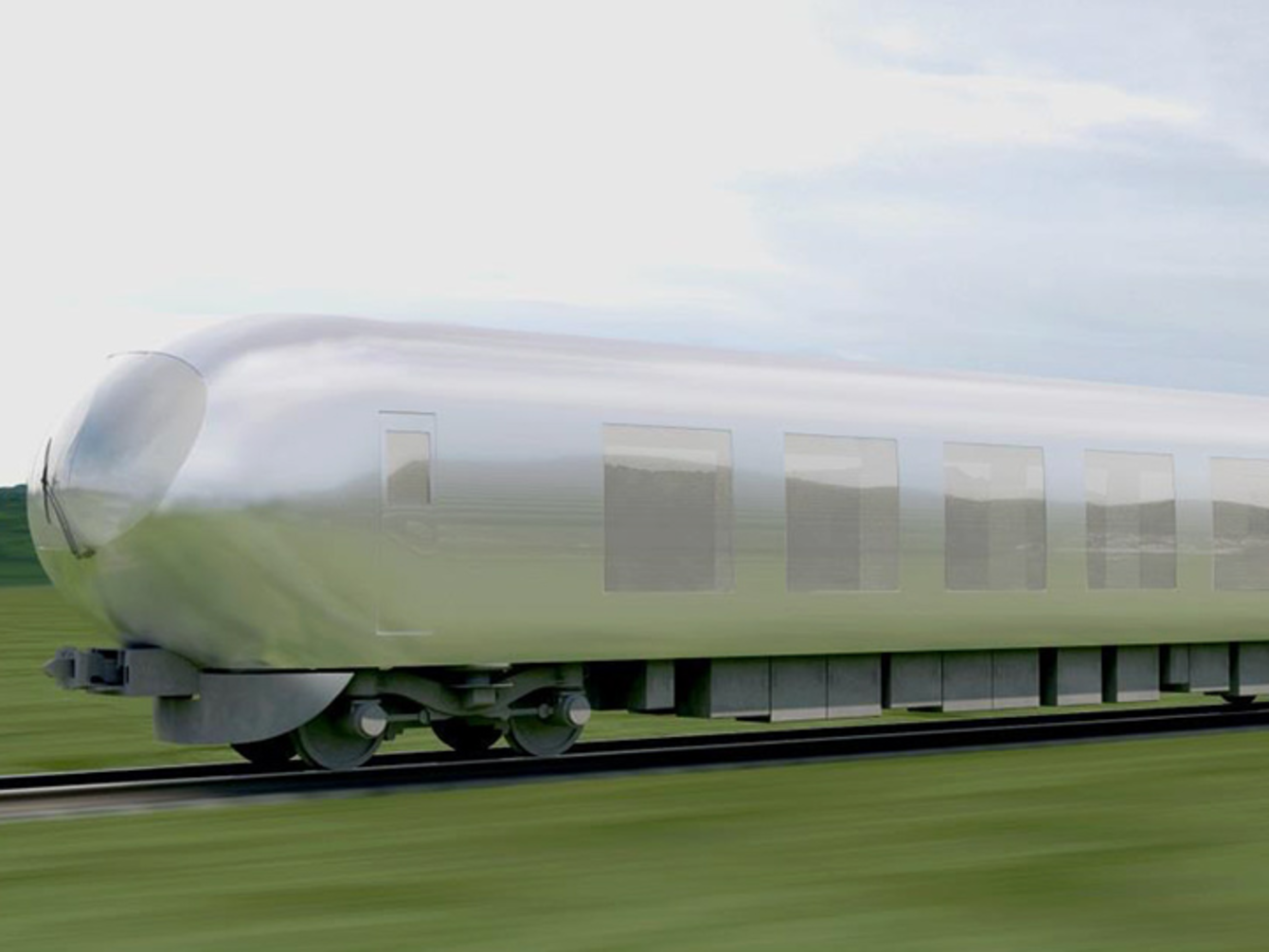 Japan's New Train Will Be "Invisible"