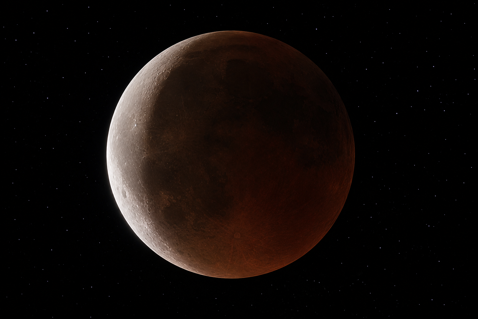 Deep Partial Lunar Eclipse Will Give the Moon A "Blood Red" Glow