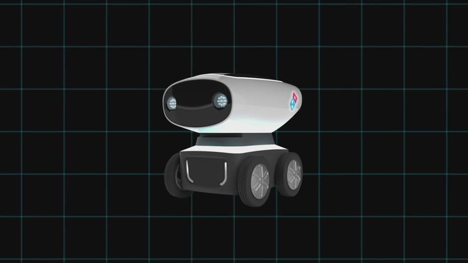 Meet DRU — The World's First Pizza Delivery Robot!