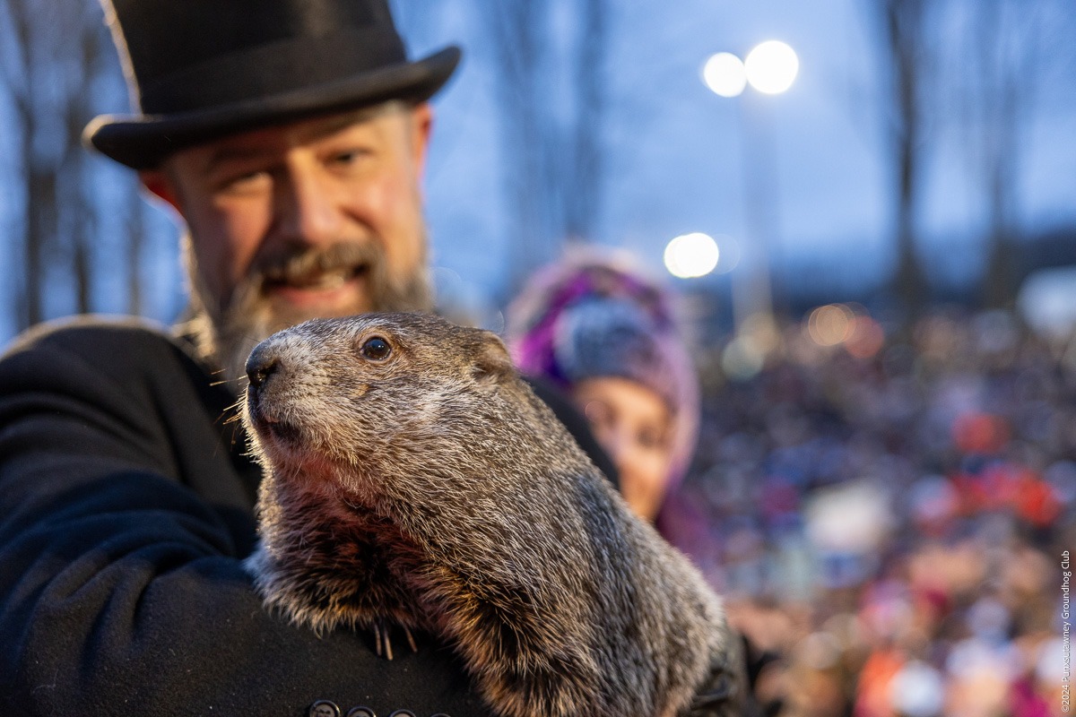 Legendary Groundhogs Phil And Chuck Predict An Extended Winter!
