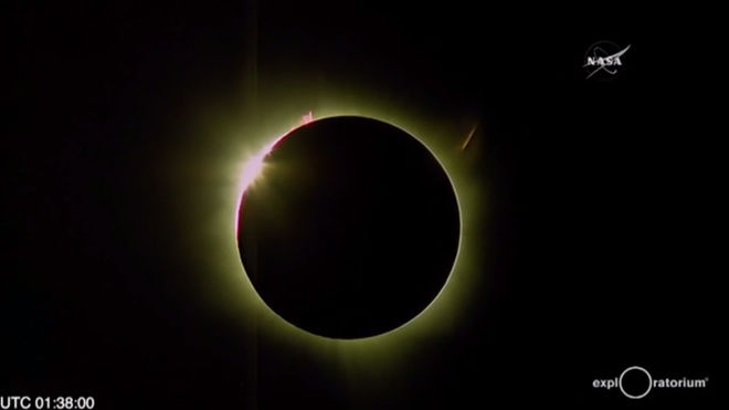 2016's First And Only Total Solar Eclipse Was Spectacular