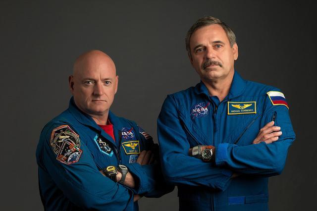 NASA Astronaut And Russian Cosmonaut Prepare For Year Long Mission To International Space Station