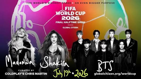 Pop Icons To Headline First-Ever FIFA World Cup Halftime Show
