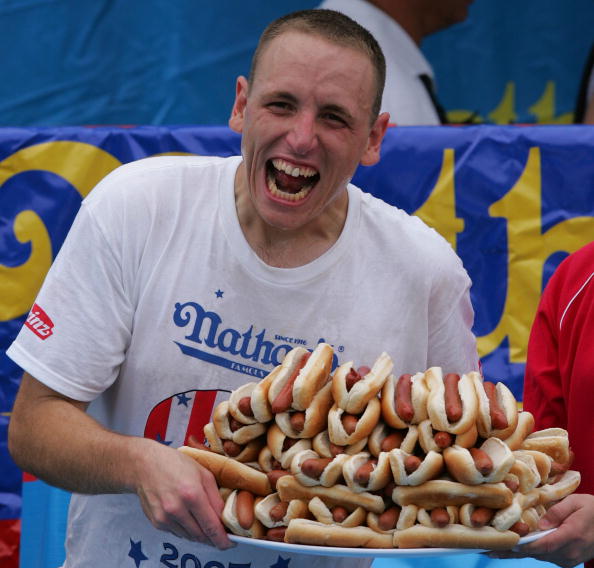 Joey Chestnut Wins Hot Dog Eating Contest for Eighth Consecutive Year!