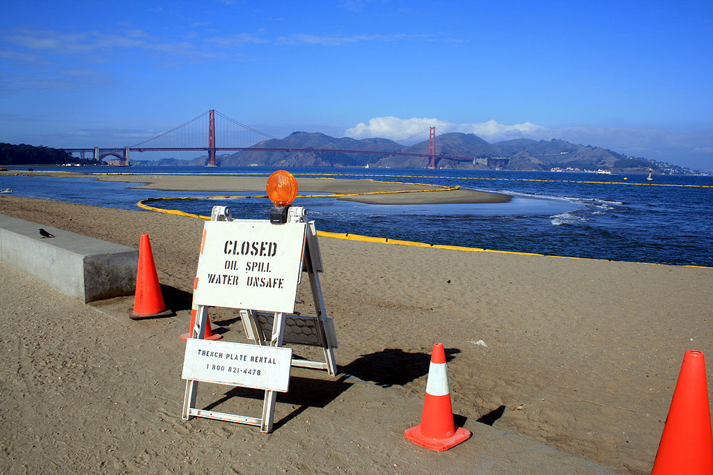 58,000 Gallon Oil Spill In San Francisco Bay