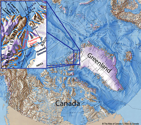 Greenland's Petermann Glacier Loses Another Large Chunk Of Ice (VIDEO)