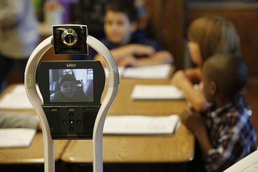 2nd Grader Attends School Via An 'Avatar'