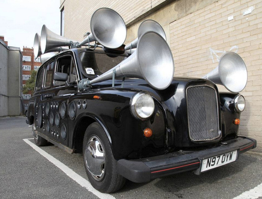 London Taxi Turns Street Sounds Into Sweet Music