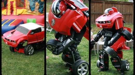 Just In Time For Christmas - Real-Life Transformers Suits!