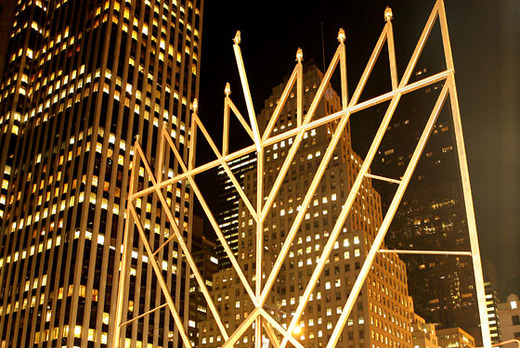 New York City Lights Up World's Largest Menorah To Mark Start Of Hanukkah