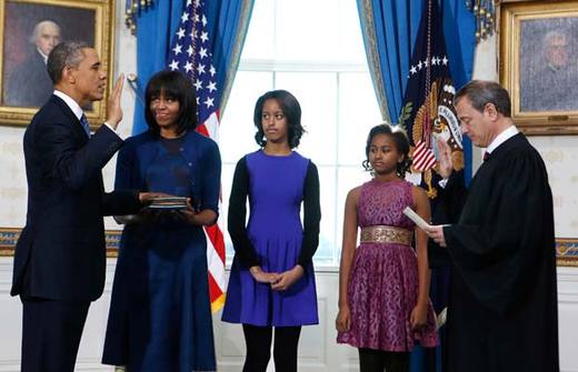 President Barack Obama's 2nd-Term Begins With A Full Plate