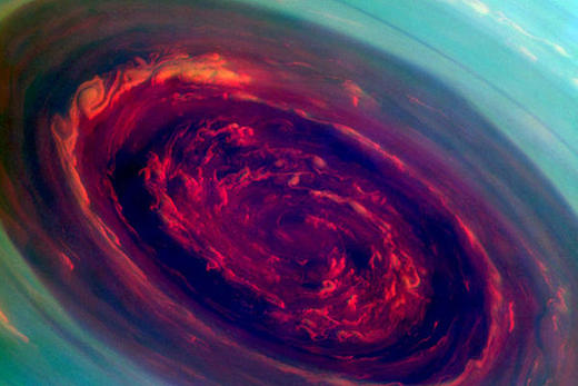 Even Saturn Gets Hit By Hurricanes!