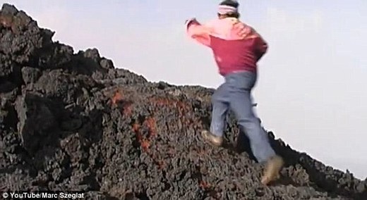 Video Of The Week- It IS Possible To Walk On Lava!