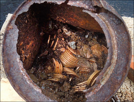 California Couple Stumbles Upon Buried Treasure While Walking Their Dog