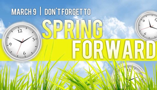 Daylight Saving Time Begins This Weekend!