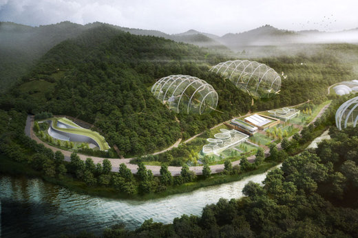 South Korea Hopes To Revive Endangered Wildlife Inside These Giant Glass Biodomes