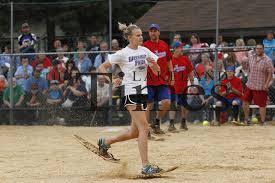 Miss Winter? You May Want To Try Snowshoe Baseball