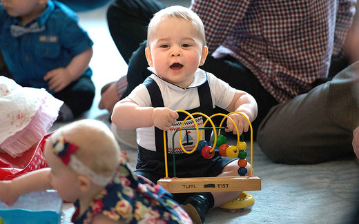 Video Of The Week - Baby Prince George's First Royal Engagement!