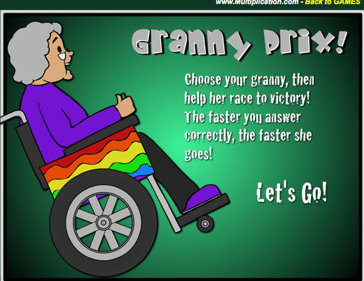 Granny Prix Multiplication