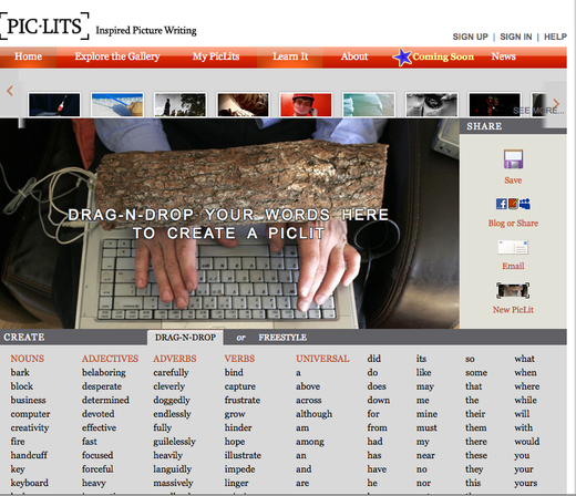 Pic Lits  - Inspired Picture Writing